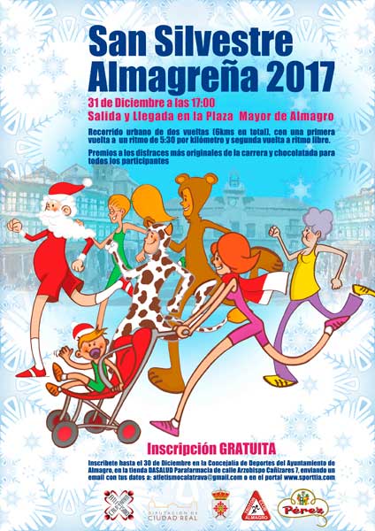 Abierta la inscripción para la San Silvestre Almagreña