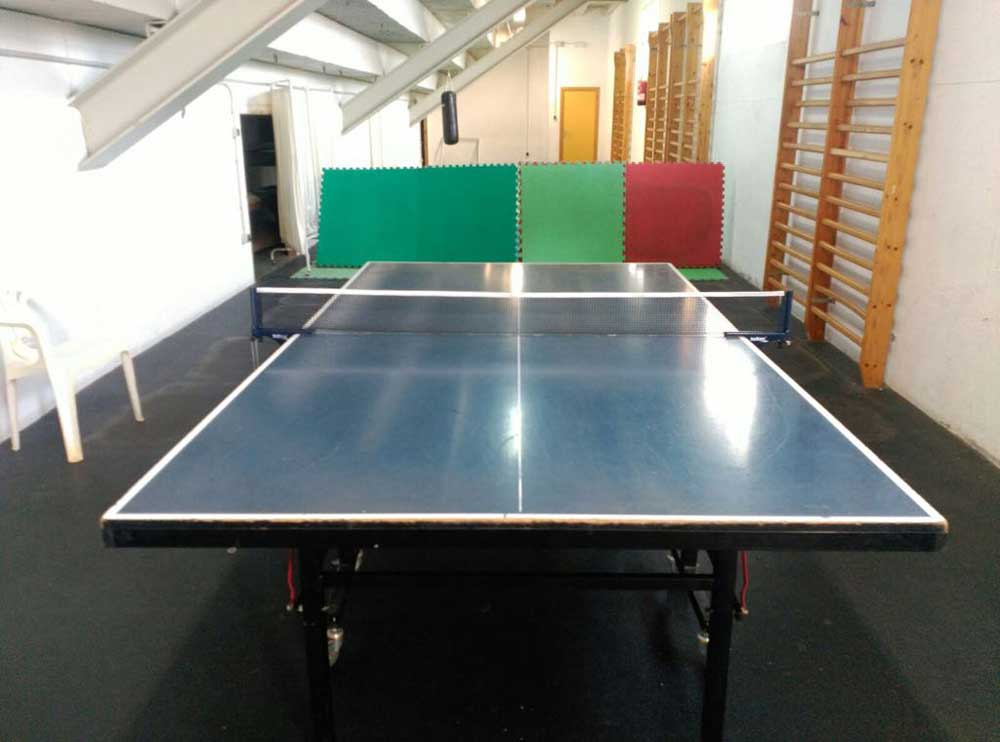 Los aficionados al tenis de mesa ya pueden practicarlo en el 𠇌iudad de Almagro”