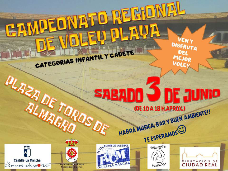 Voley Playa en la Plaza de Toros de Almagro