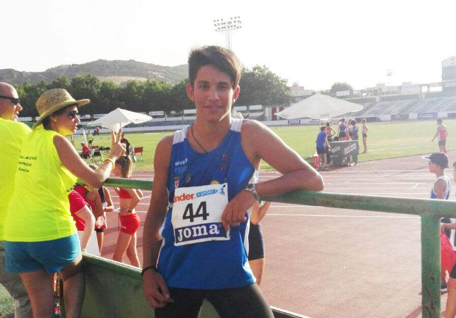 Christian González, campeón de España de Jabalina