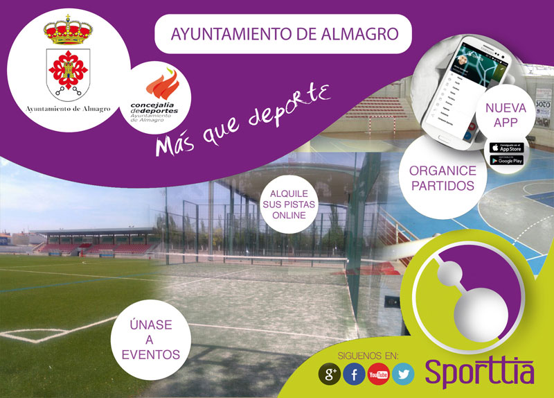 Los alquileres e inscripciones deportivas se podrán hacer por móvil en unos días