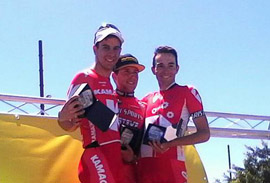 Javier Ley sube al pódium en Almería