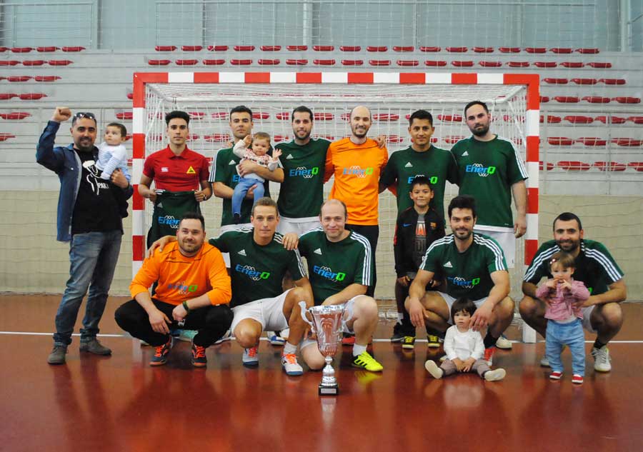 Ener Q gana la Liga Local de Fútbol Sala y el trofeo al equipo más deportivo