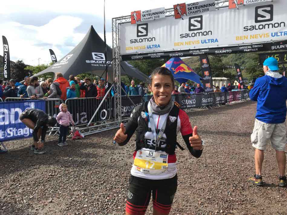 Gemma Arenas, subcampeona del mundo de Skyrunning Ultra
