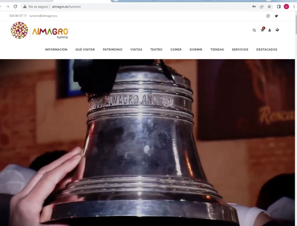 Almagro estrena página de turismo