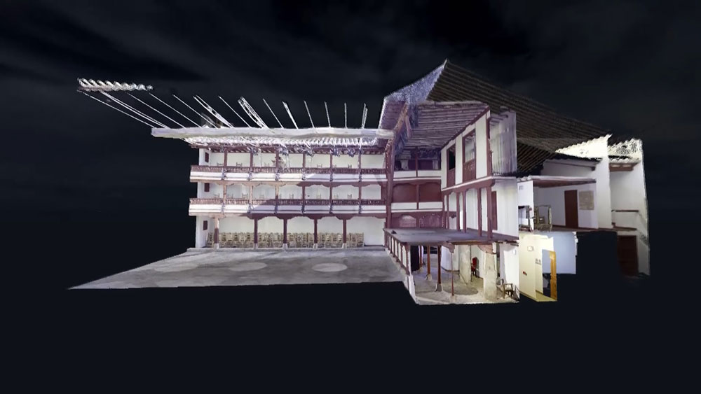 Este jueves, el programa “Los Pilares del Tiempo” muestra el Corral de Comedias como nunca se ha visto