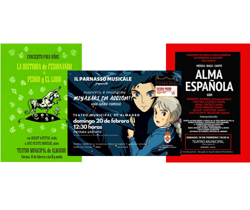 Conciertos, espectáculos infantiles y ciclismo este fin de semana en Almagro