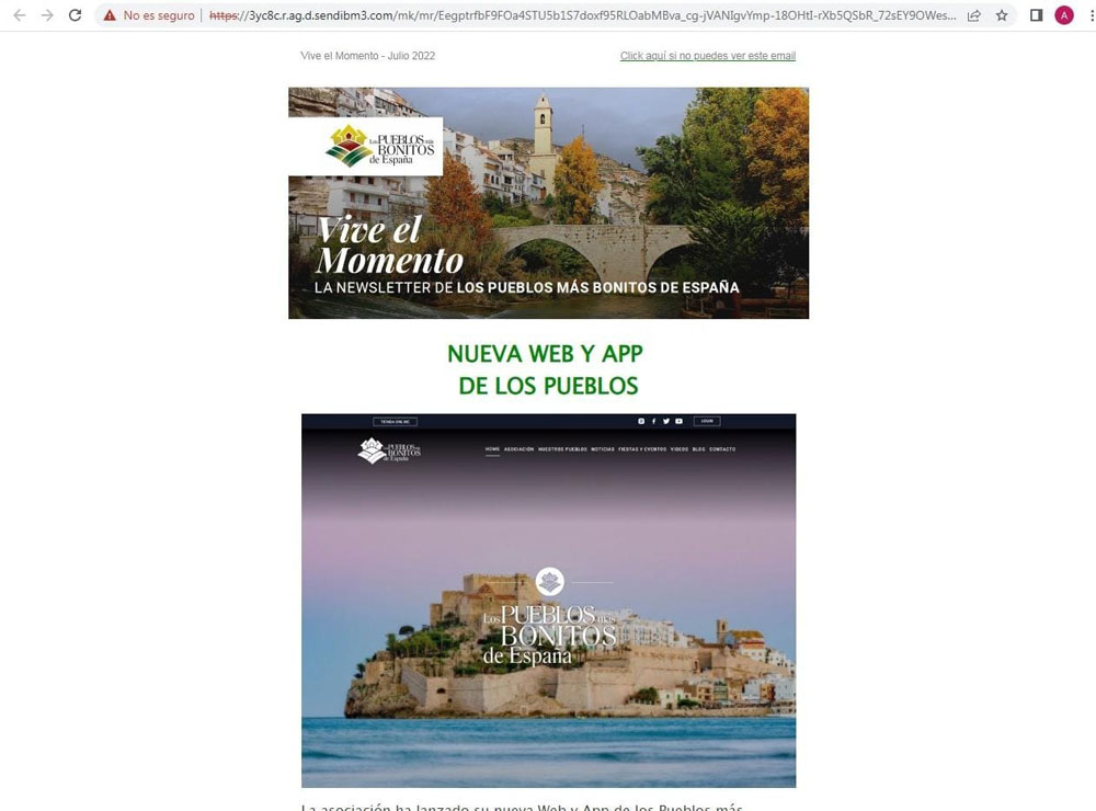 Los Pueblos M�s Bonitos de Espa�a presentan nueva web y app