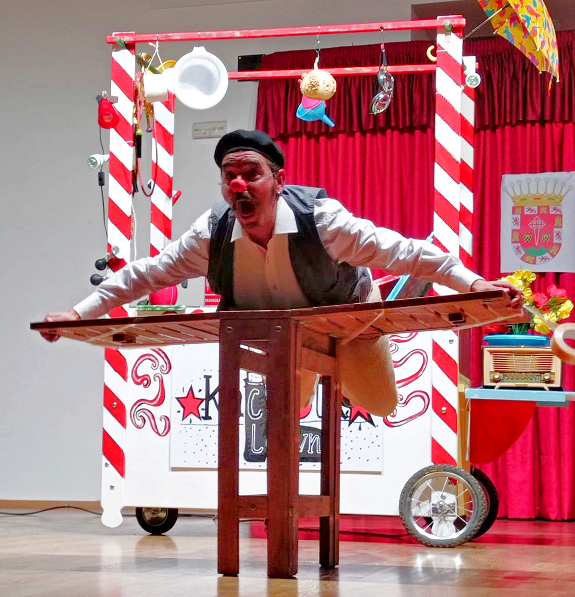 Domingo de clown en La Veleta