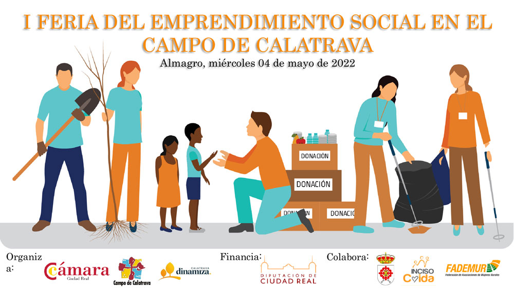 Nace la 1ª Feria del Emprendimiento Social en el Campo de Calatrava, este 4 de mayo en Almagro
