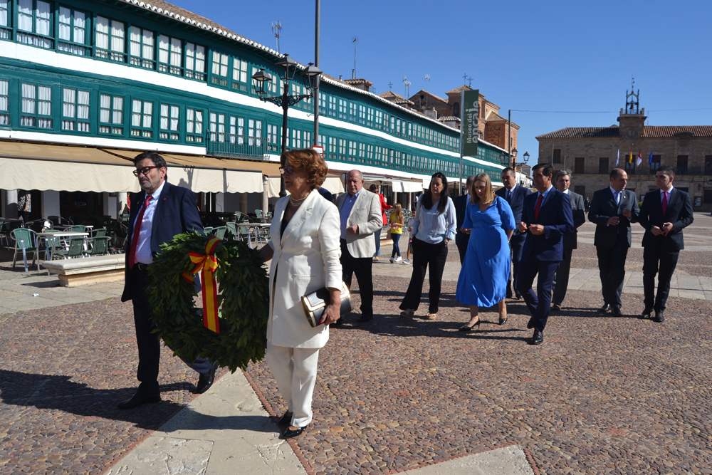 Almagro conmemora el día de la Fiesta Nacional y de la Hispanidad