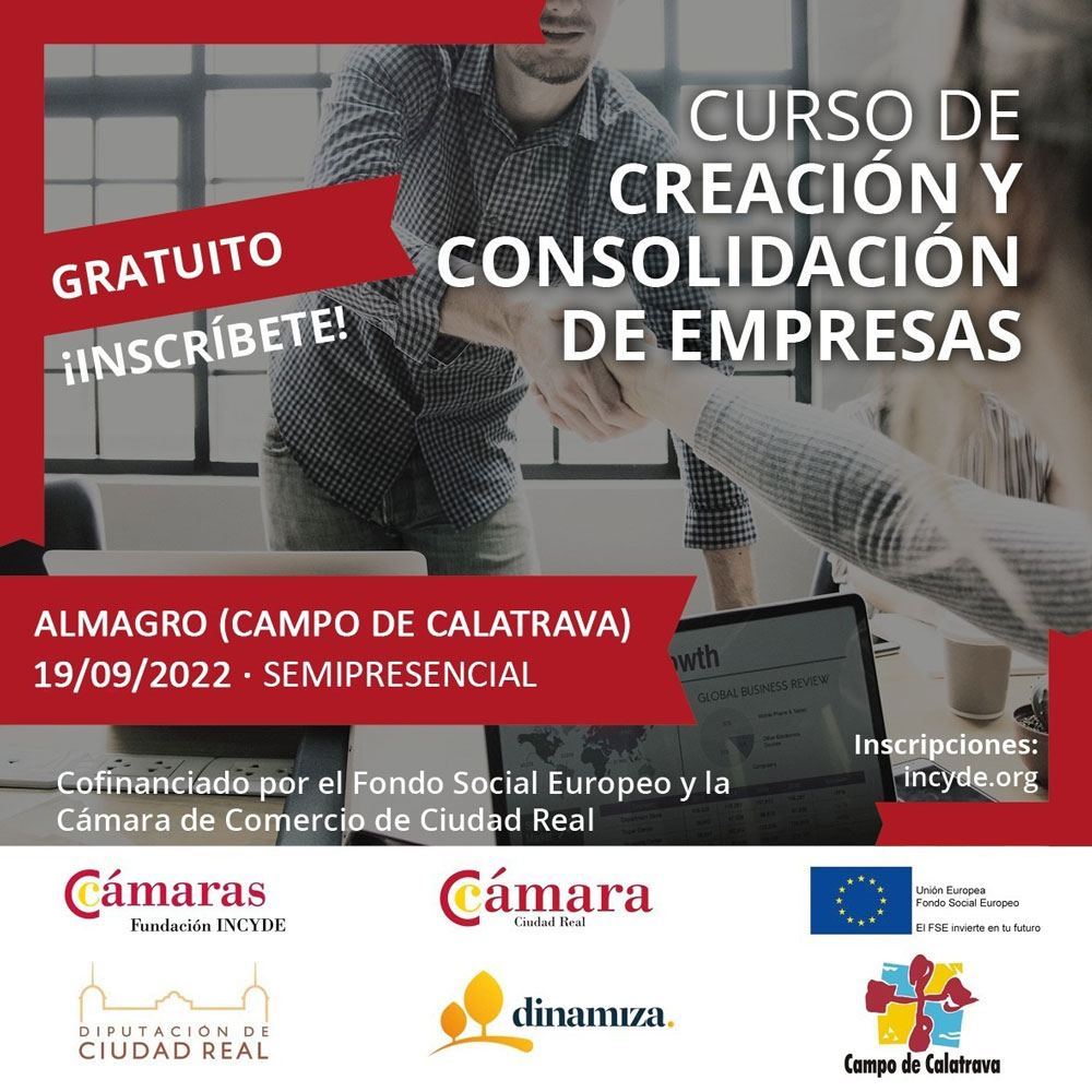 La Cámara de Comercio y la fundación Incyde proponen un taller gratuito de Creación de Empresas