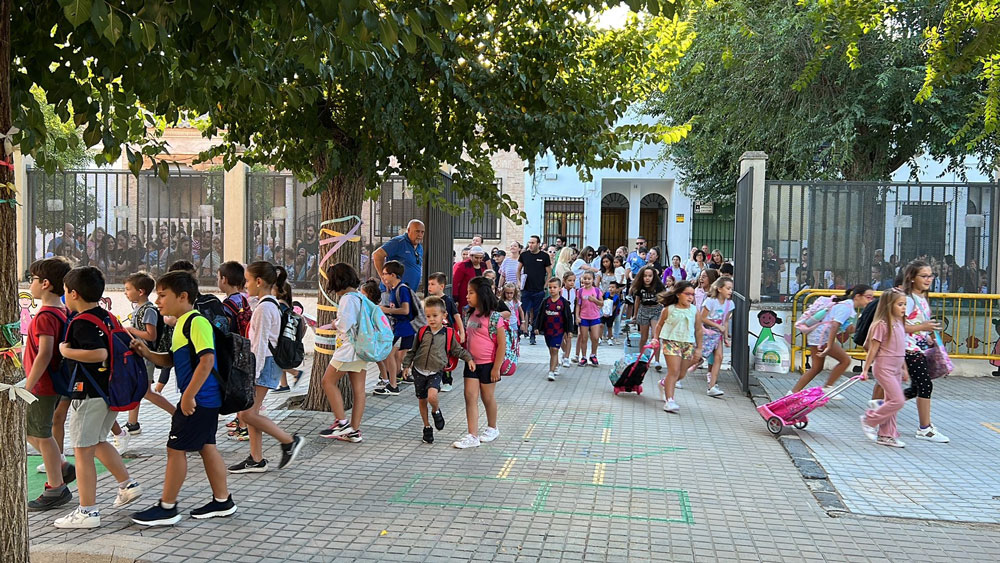 La normalidad marca el inicio el curso escolar en Almagro