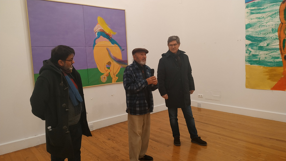 El artista Carlos Gonzalo muestra su exposición al Ateneo