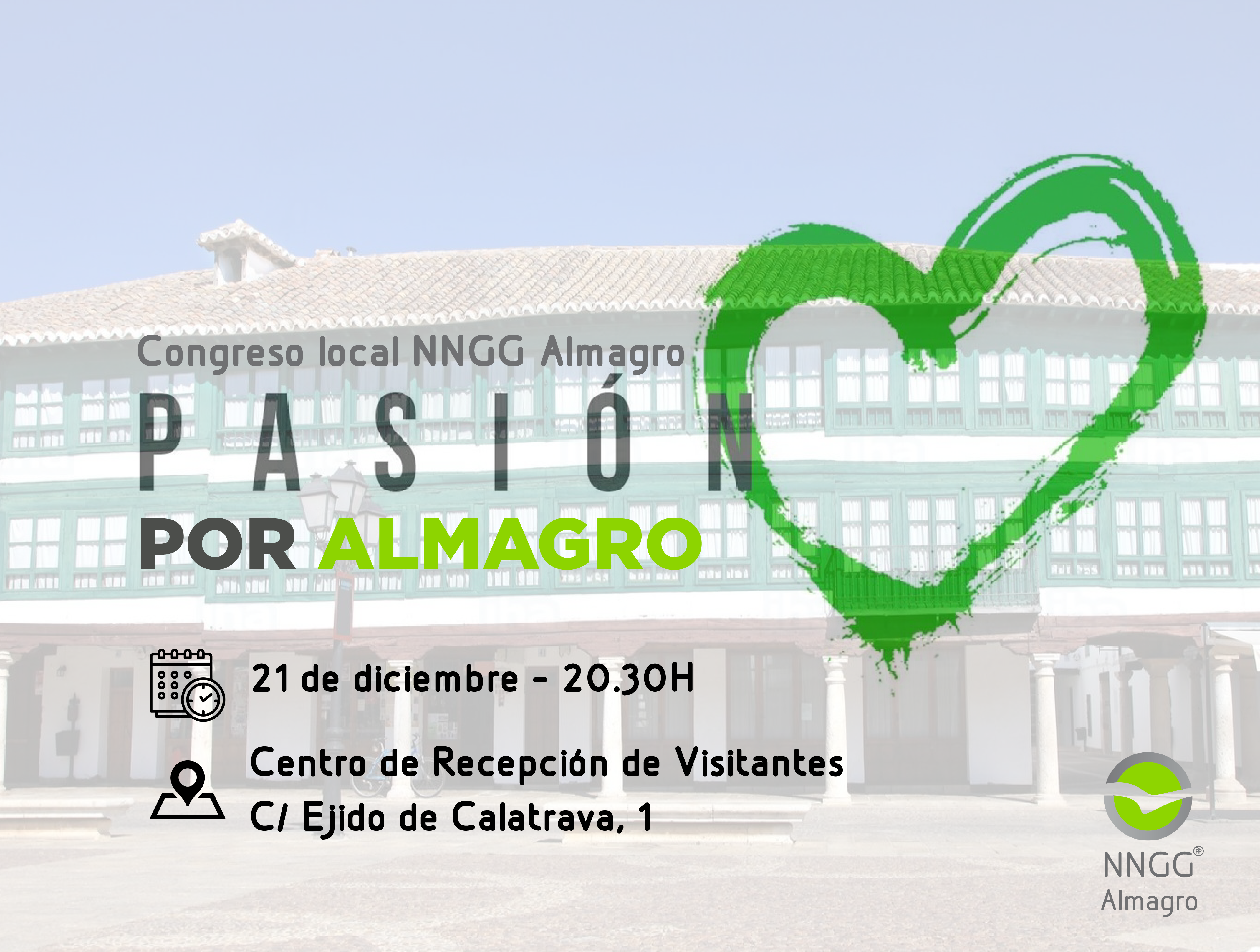 Nuevas Generaciones de Almagro renueva su Junta Directiva el próximo 21 de diciembre