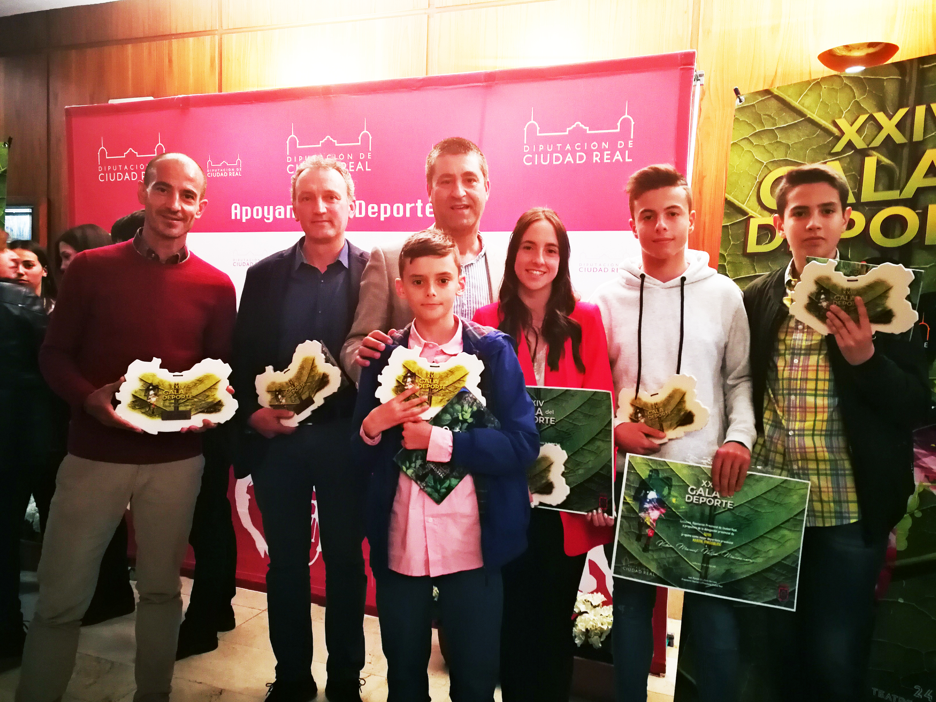 Almagro estuvo muy presente en la Gala Provincial del Deporte