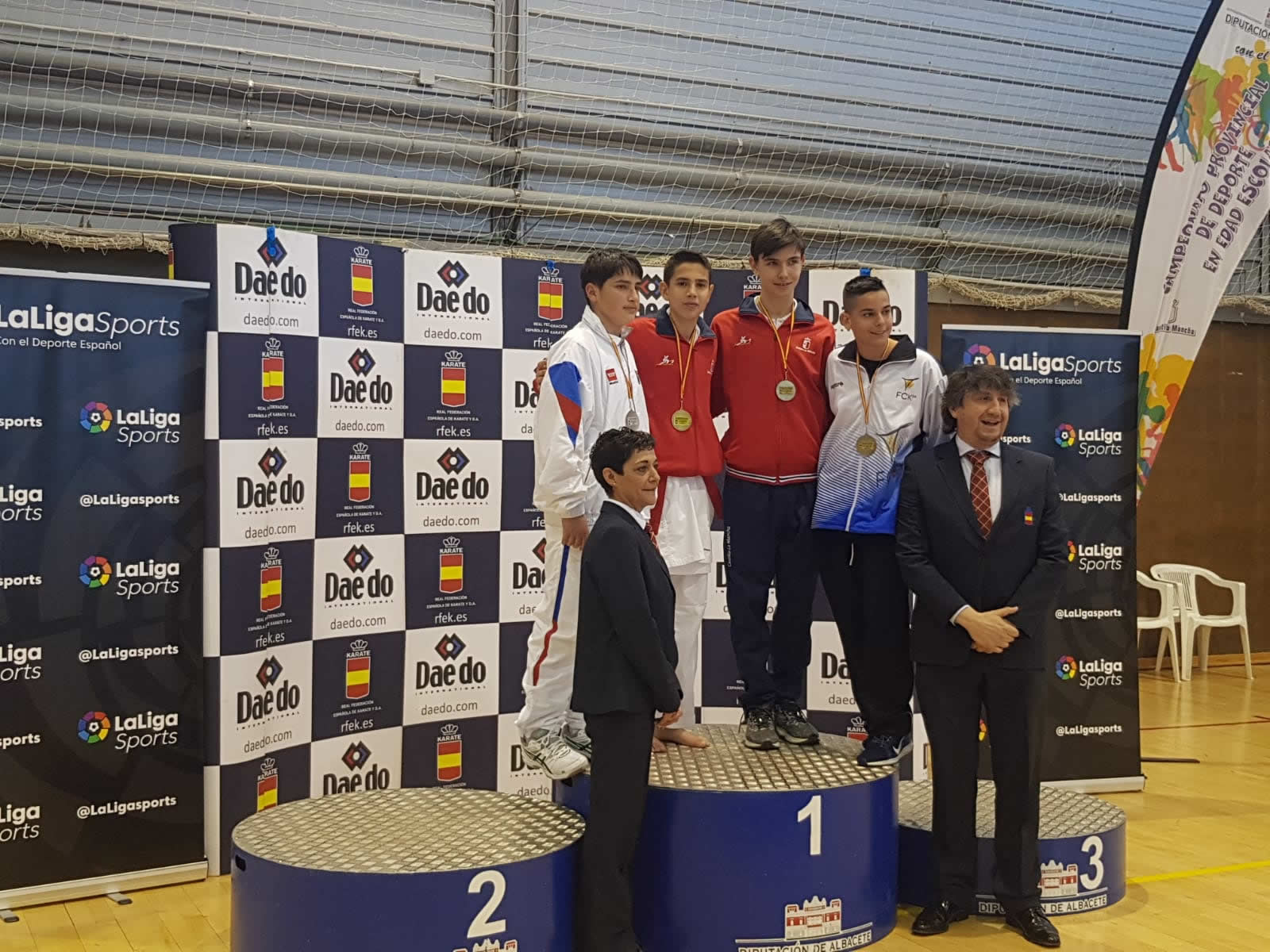 Julián San José, campeón de España de Karate