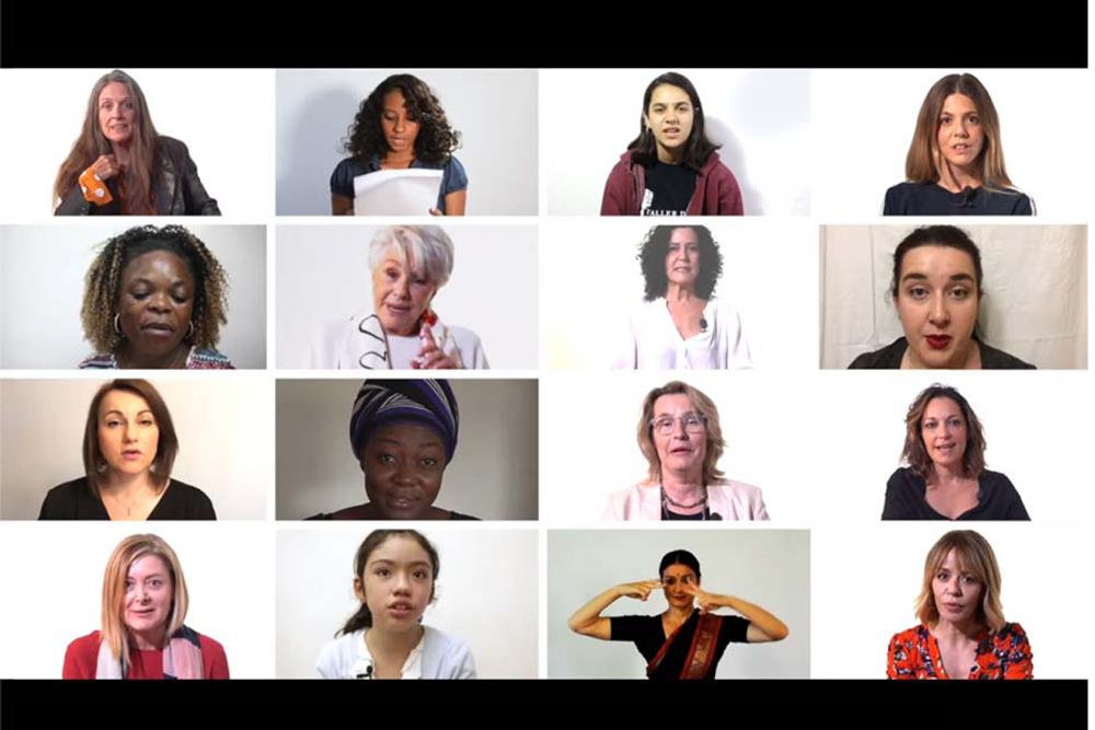 El Instituto de la Mujer y el Festival de Almagro llevan la poesía de Sor Juana a la estación de Madrid Puerta de Atocha