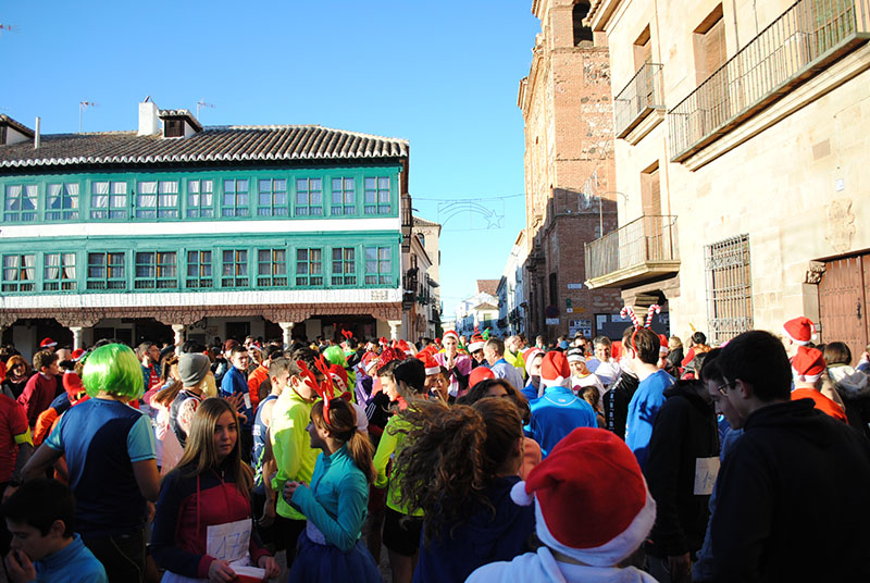 Ambiente inmejorable para terminar el año corriendo en Almagro