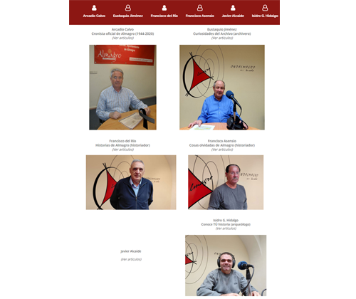 La web estrena sección dedicada a la Historia de Almagro