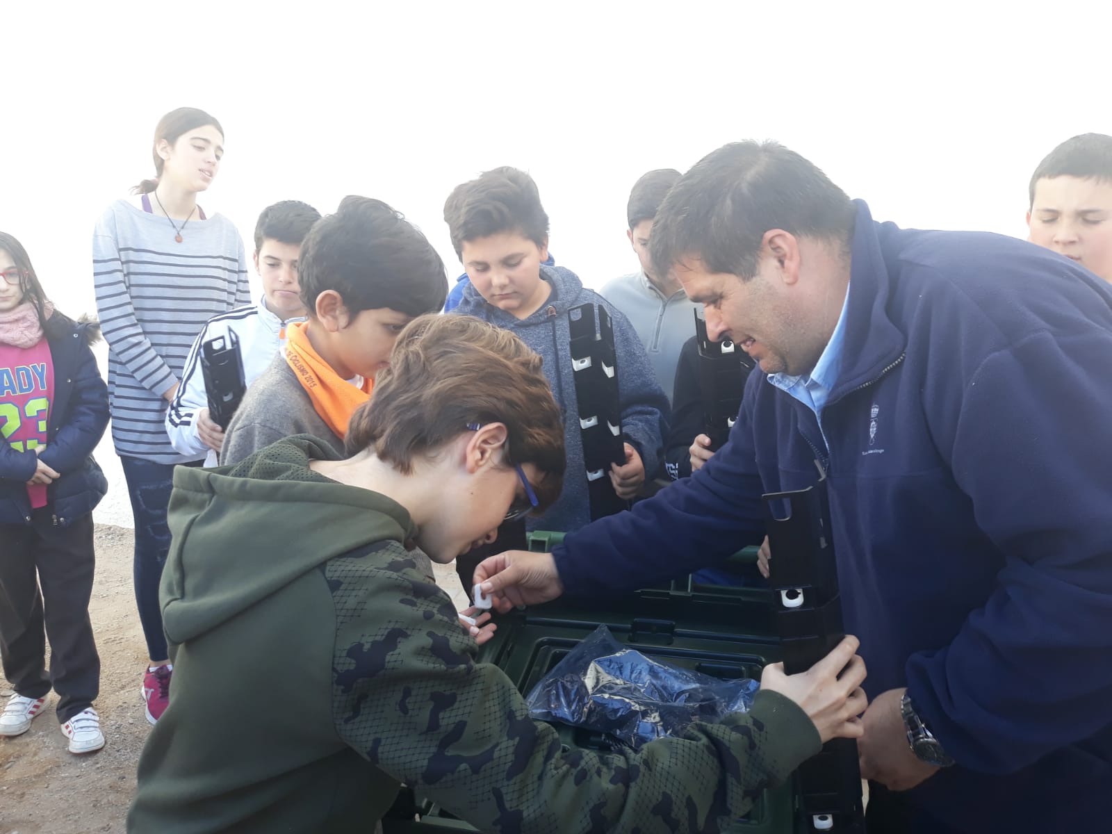 El colegio Paseo Viejo de la Florida transforma sus residuos orgánicos en compost