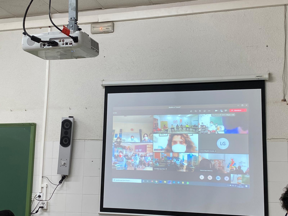 Debido al COVID, los chavales no han podido realizar las habituales visitas a los dos centros educativos de secundaria pero conocieron con detalle desde sus