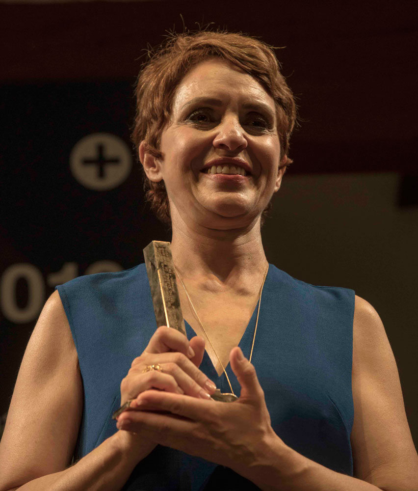 Adriana Ozores recibe con enorme ilusión el Premio Corral de Comedias, un premio de vuelta a su pasado almagreño