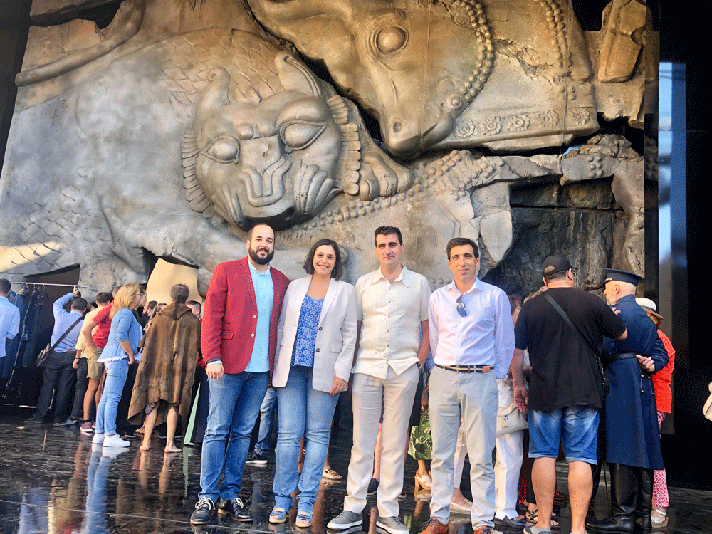 La viceconsejera de Cultura visitó Almagro en el último fin de semana del Festival Internacional de Teatro Clásico