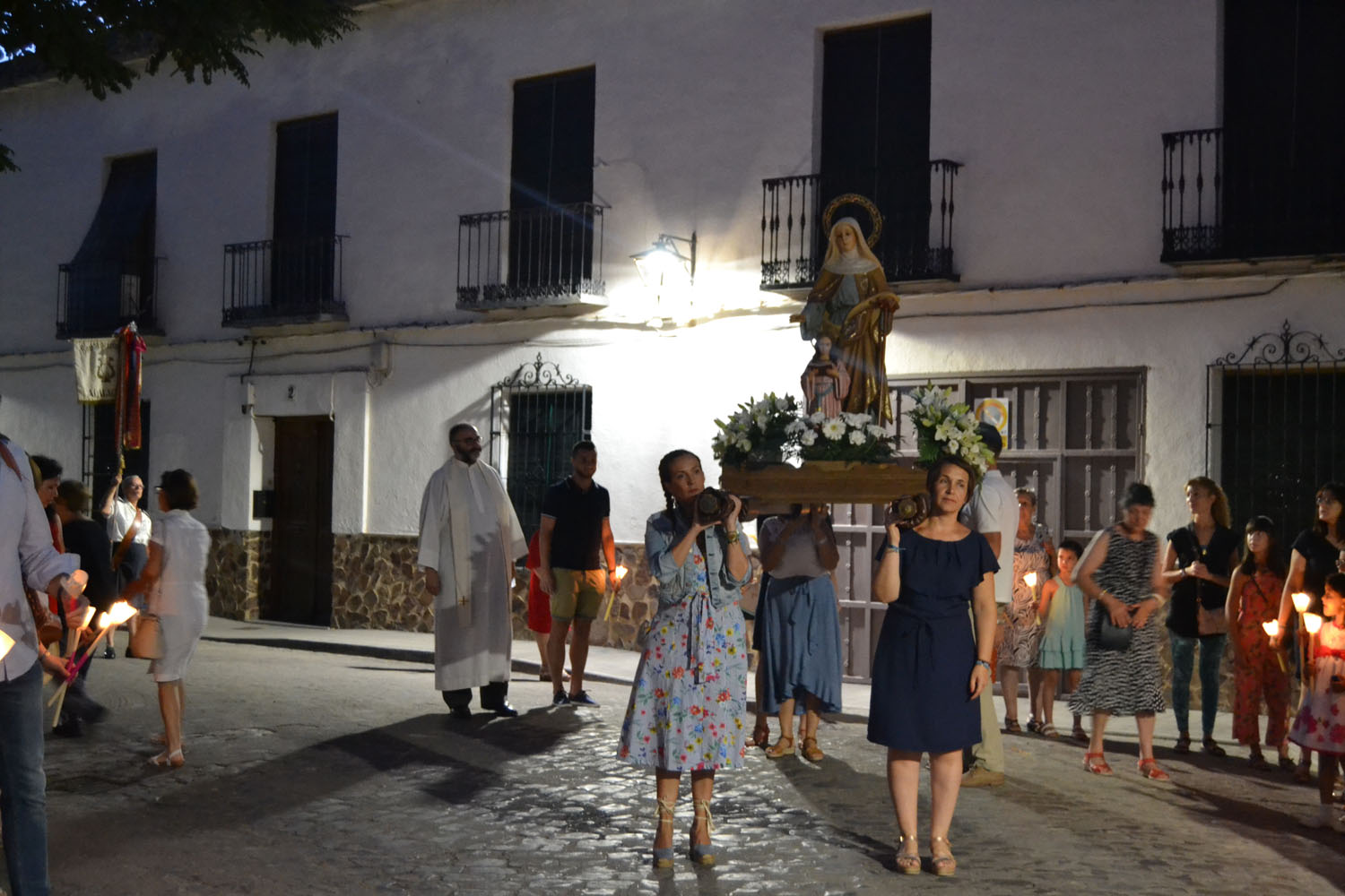 La festividad de Santa Ana cierra las fiestas populares del mes del mes de julio en Almagro