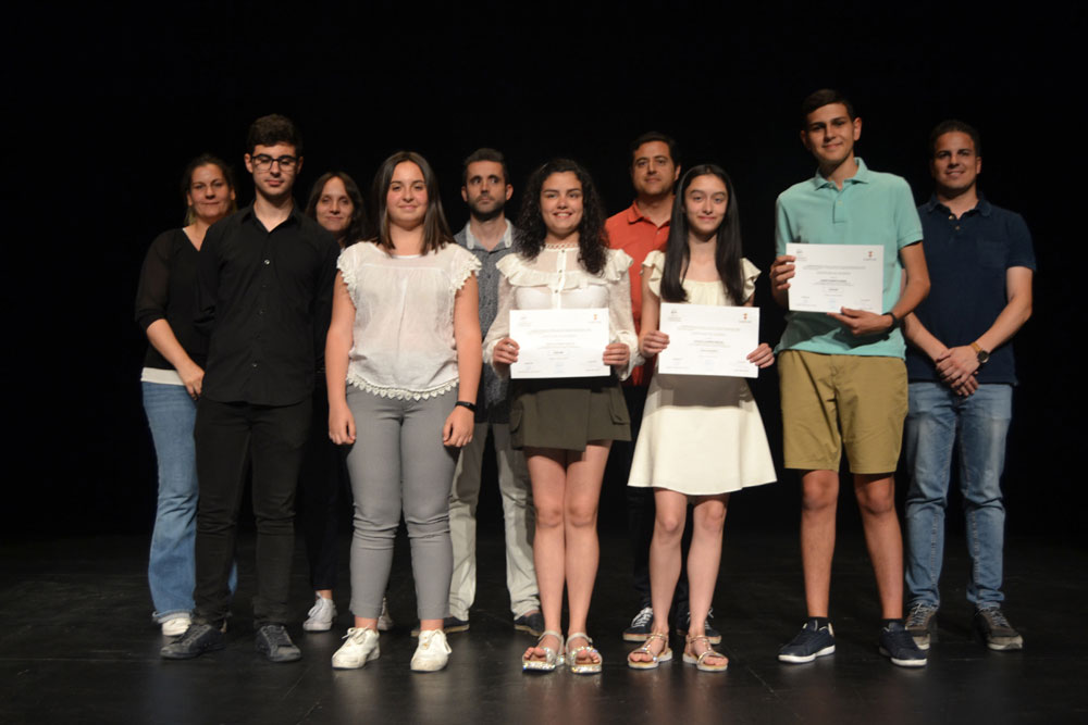 La Escuela Municipal de Música entrega los certificados a los alumnos de último curso