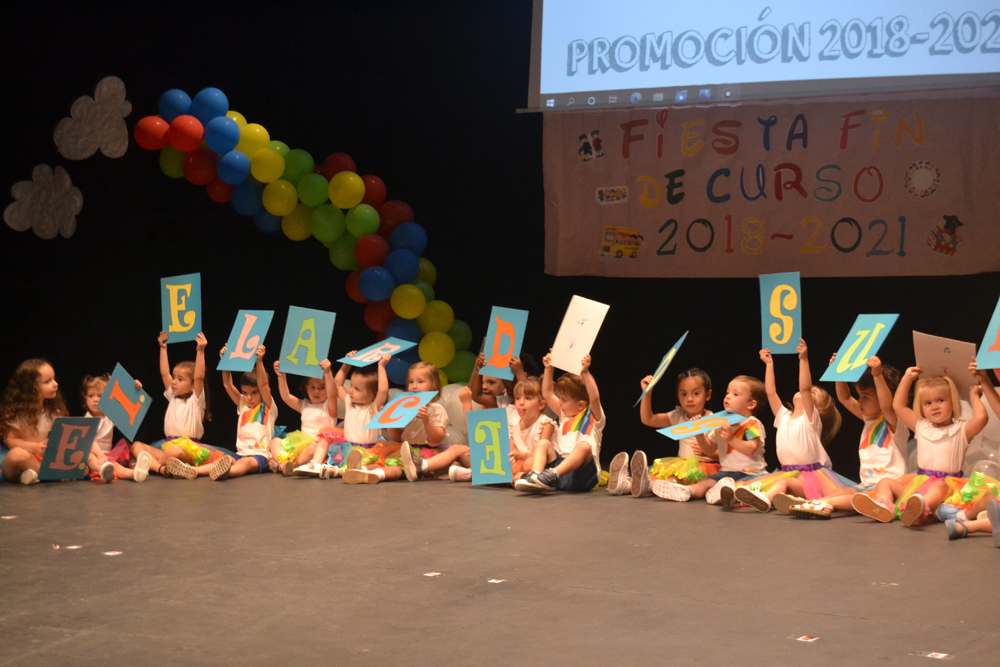 Los peque�os de 3 a�os de la guarder�a 