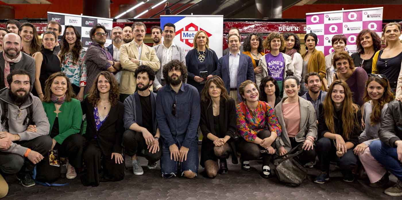 El Festival Internacional de Teatro Clásico presentó los certámenes Almagro Off y Barroco Infantil en la estación de Metro de Chamartín