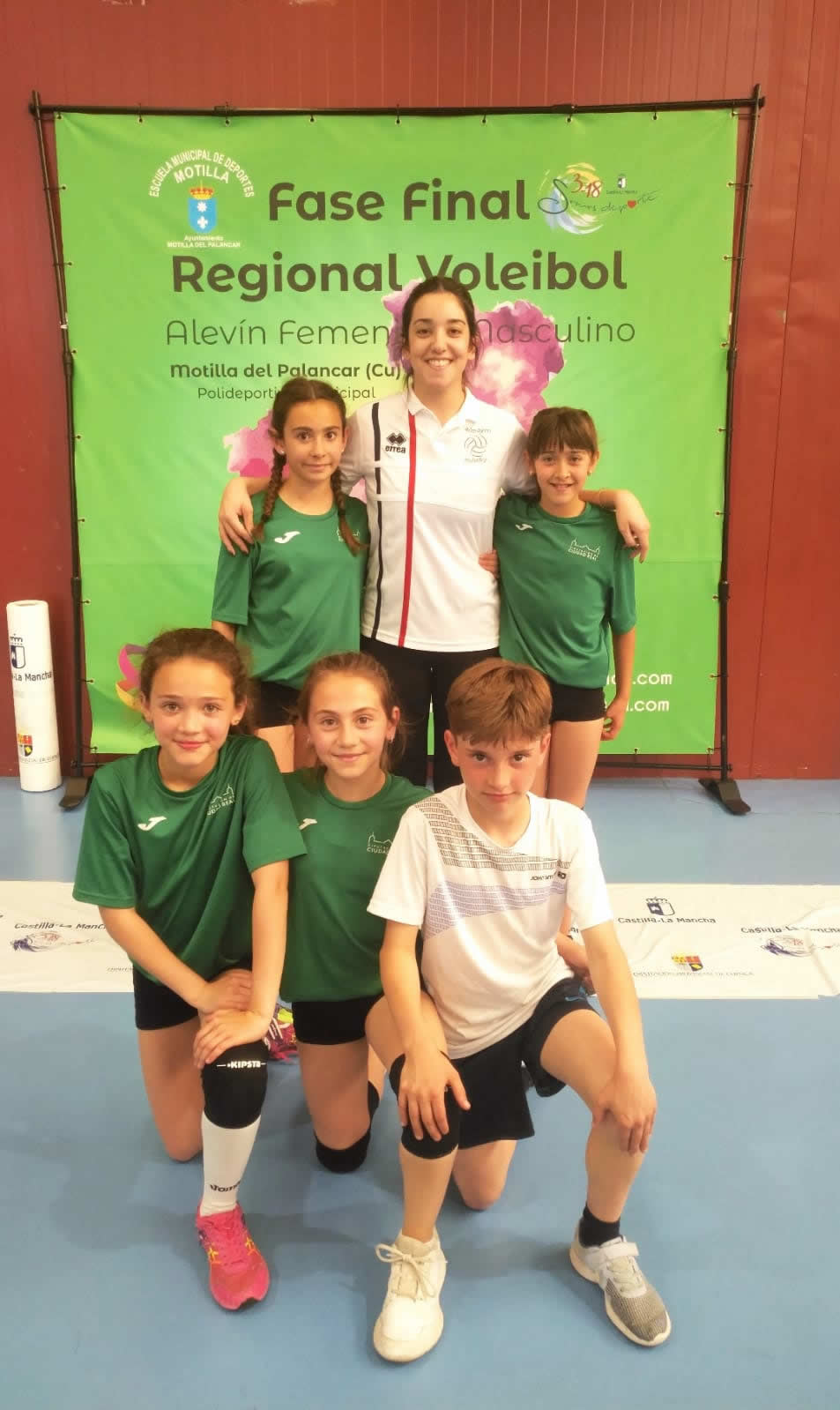 Título provincial para el alevín de voleibol almagreño