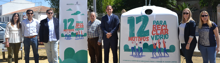 Reciclaje de vidrio solidario