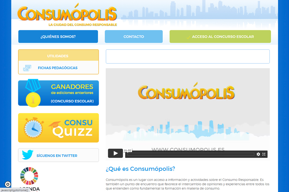 Nueva edición del concurso de consumo responsable en el ámbito educativo con el lema