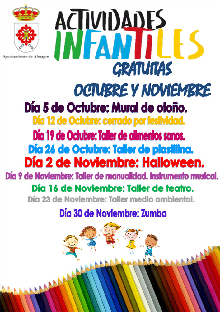 Las actividades infantiles comienzan este sábado en el centro de ocio