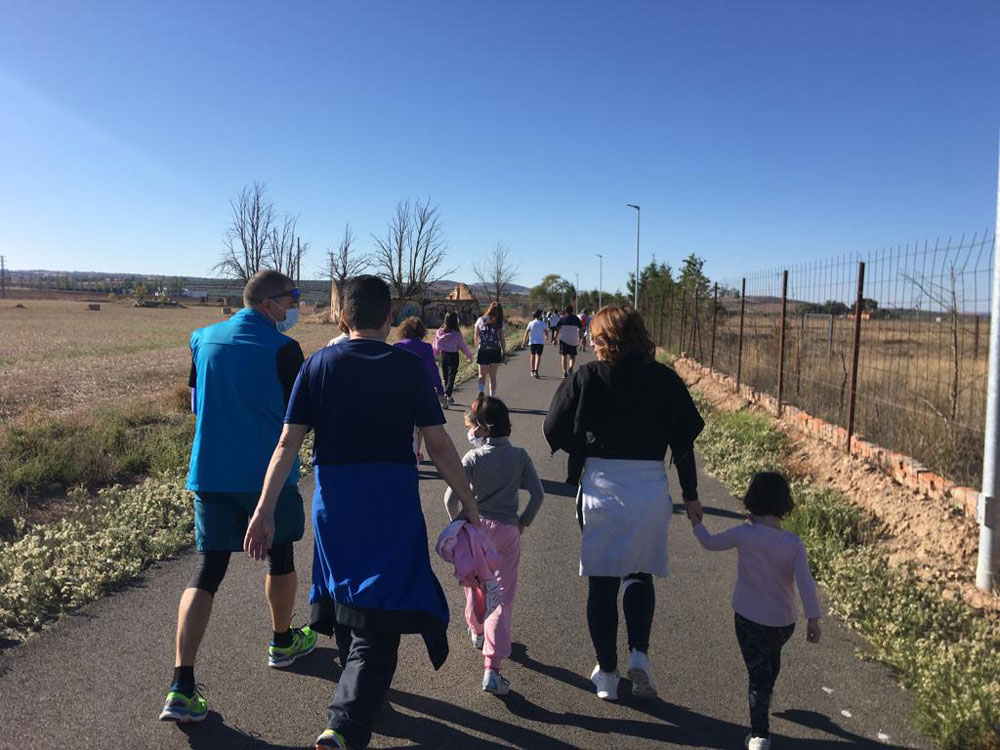 Más de 80 personas participaron en la carrera por el Domund