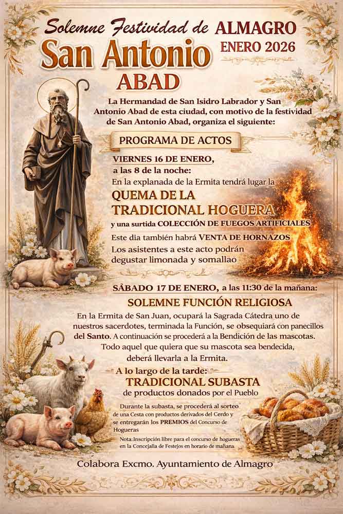 Festividad de San Antonio Abad (San Ant�n) - 16 Enero