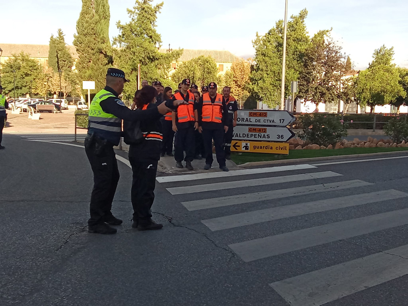La Policia Local forma a voluntarios de Protección Civil de toda la provincia en Seguridad Vial