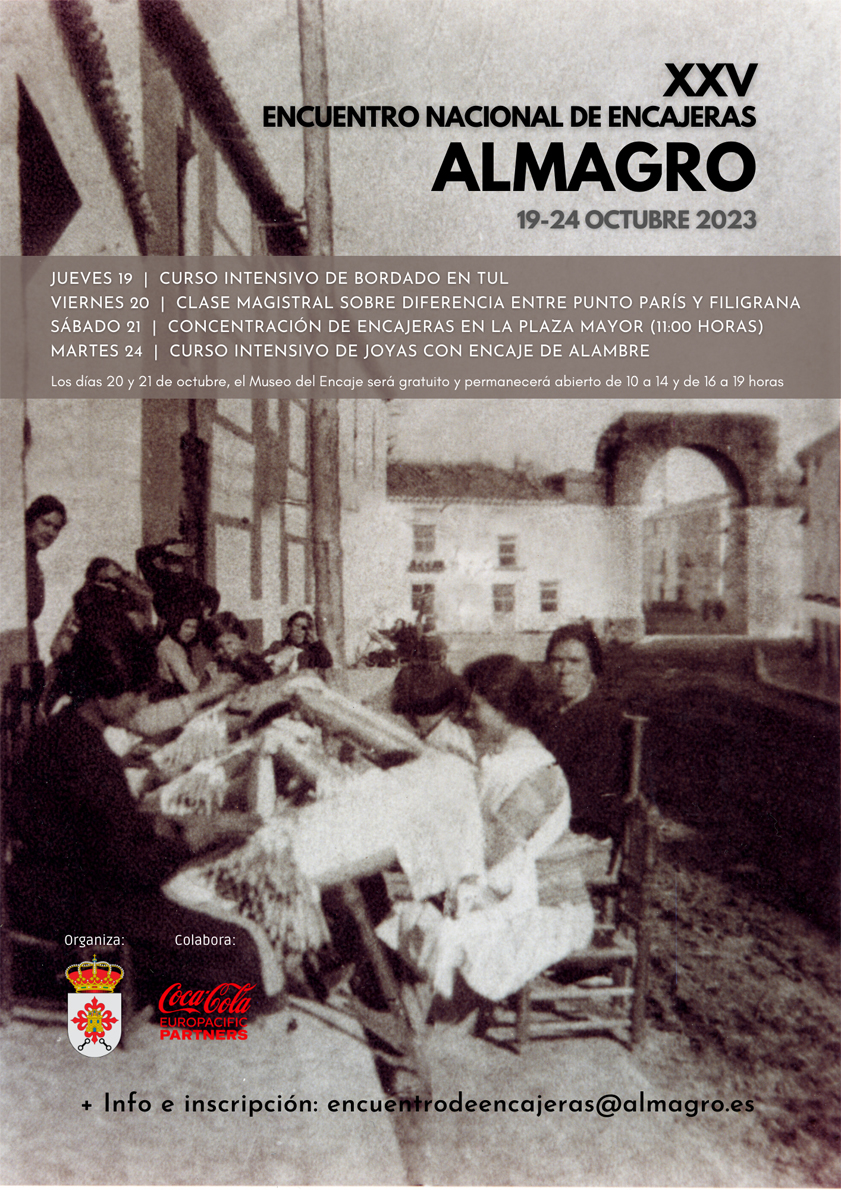 La Plaza Mayor volverá a ser punto de encuentro del encaje el próximo 21 de octubre