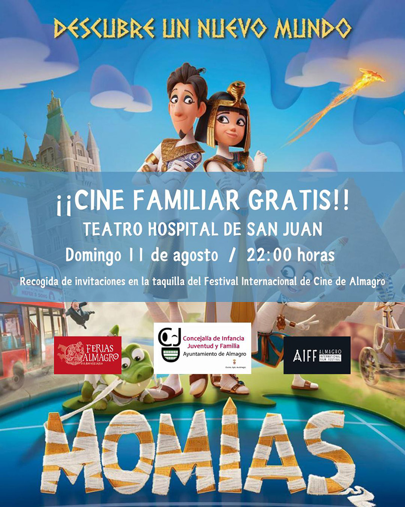 Las actividades infantiles preferia arrancarán este domingo con cine familiar gratuito en el Teatro Hospital de San Juan