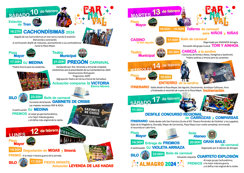 Todo preparado para el Carnaval