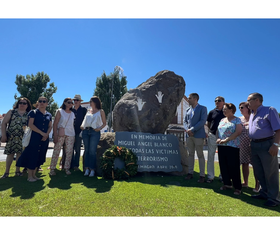 Almagro recuerda a Miguel Ángel Blanco tras cumplirse 27 años de su asesinato