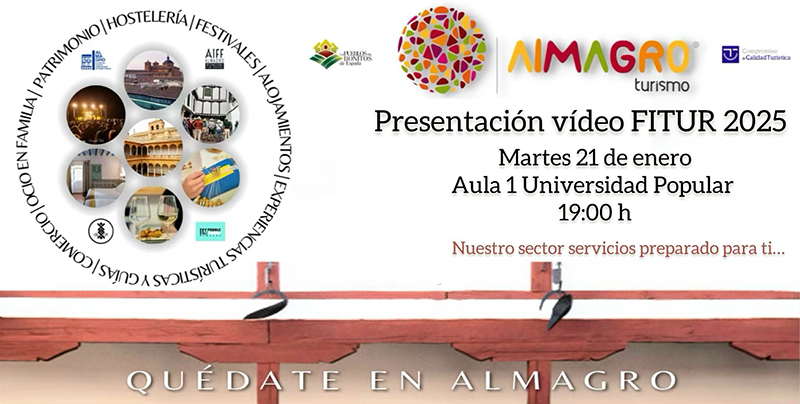 Almagro se prepara para destacar en FITUR 2025 con un nuevo video promocional