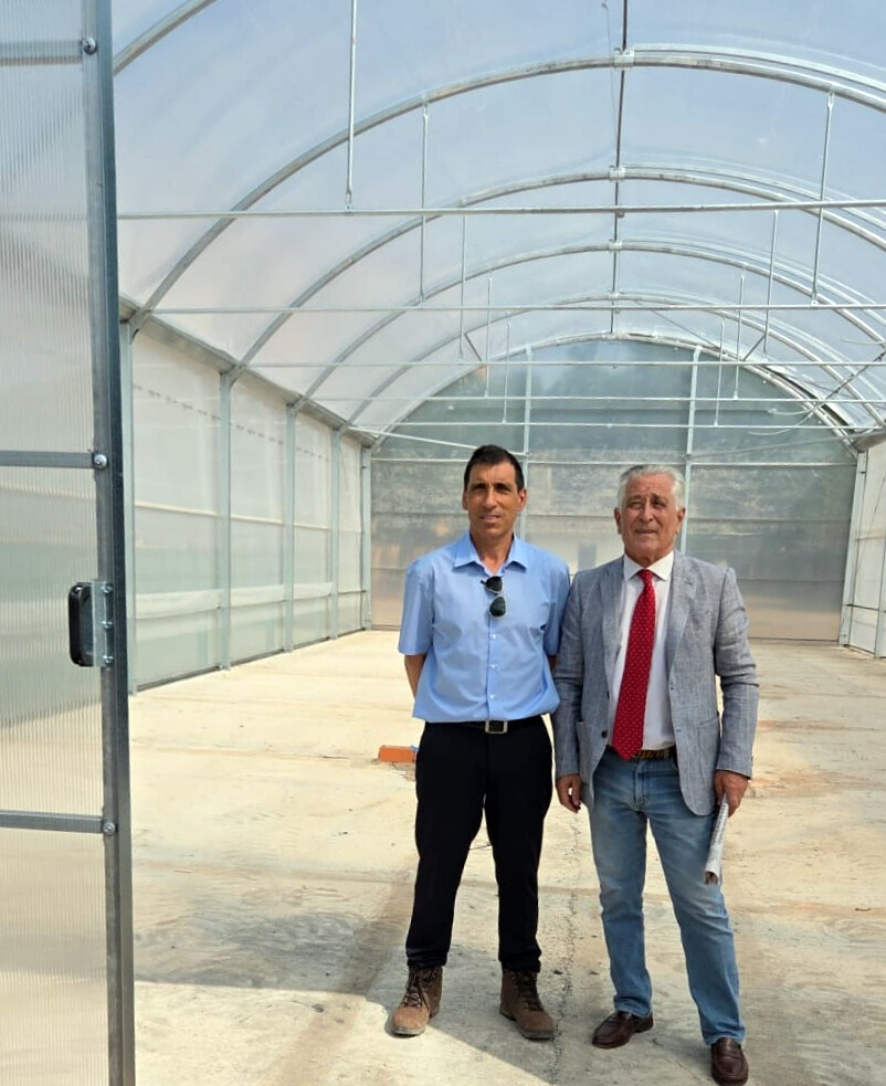 El Ayuntamiento finaliza el nuevo invernadero